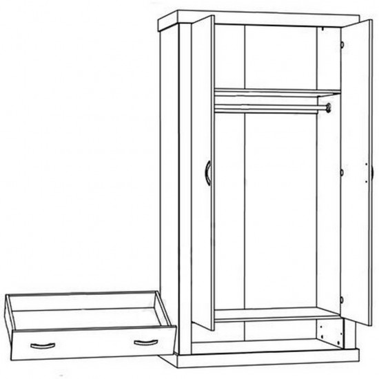 Гардероб Levanda 2D1S