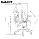 Президентски офис стол Hamlet