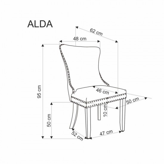 Трапезен стол Alda