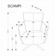 Въртящо кресло за релакс Scampi капучино