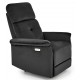 Фотьойл с електрически релакс механизъм Semir черен