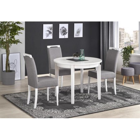 Трапезна маса Sorbus 100 бял