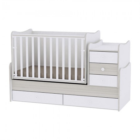 Кошара Maxi Plus светъл дъб с бяло167/72 см