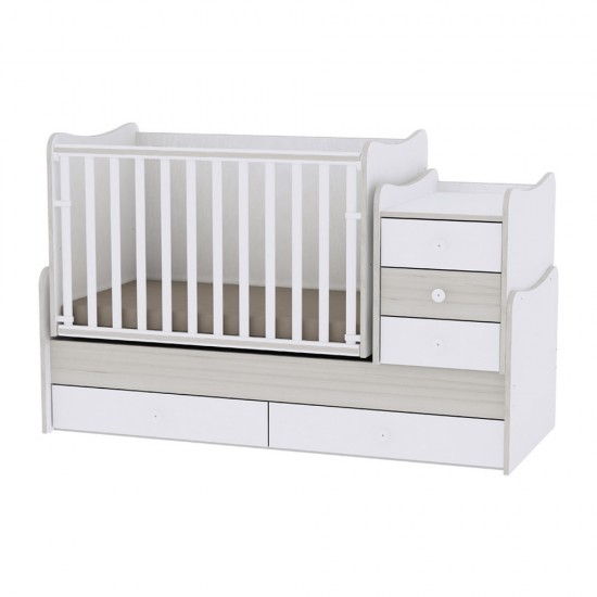 Кошара Maxi Plus светъл дъб с бяло167/72 см