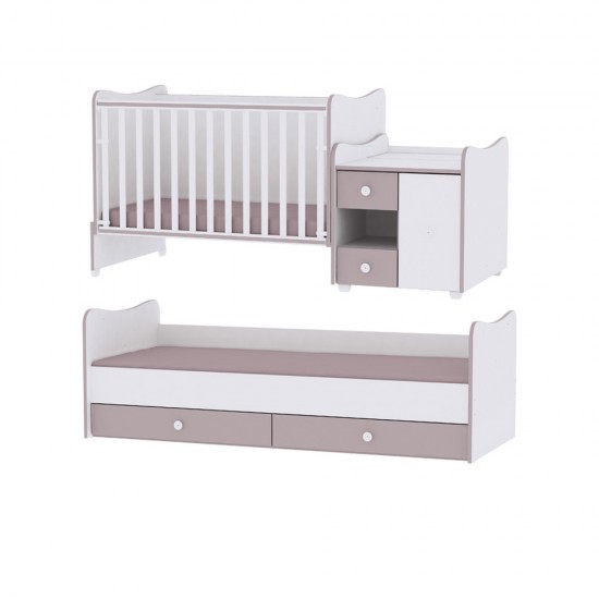 Кошара MiniMax 190/72 см бяло